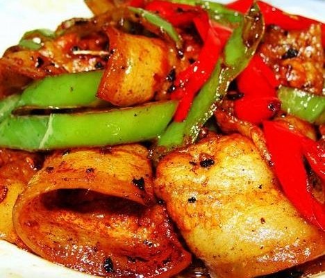 农家小炒肉的做法