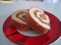 肉松蛋糕卷的做法 图解9 -->