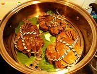清蒸阳澄湖大闸蟹的做法 图解2 -->