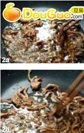 炒假绵羊的做法 图解5 -->