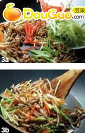 炒假绵羊的做法 图解6 -->