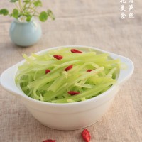 低热量减肥菜爽口莴笋丝的做法 图解5 -->