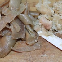 胡萝卜肉皮冻(豆浆机版)——懒办法巧做美颜菜的做法 图解4 -->