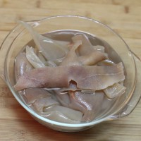 胡萝卜肉皮冻(豆浆机版)——懒办法巧做美颜菜的做法 图解6 -->