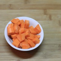 胡萝卜肉皮冻(豆浆机版)——懒办法巧做美颜菜的做法 图解9 -->