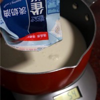 蜜豆双皮奶—冬季暖身的做法 图解2 -->