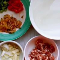 榨菜肉末粉丝煲–乌江榨菜的做法 图解3 -->