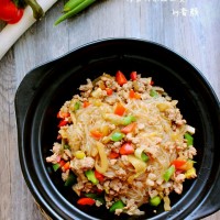 榨菜肉末粉丝煲–乌江榨菜的做法 图解13 -->