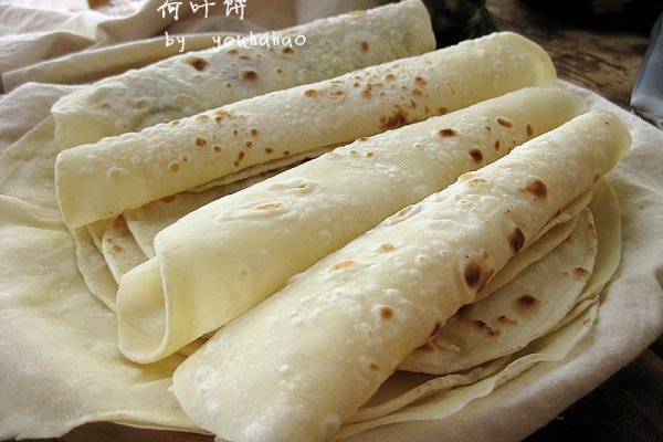 荷叶饼的做法