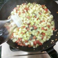 菜根炒饭—菜根剩饭华丽转身的做法 图解9 -->