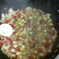 菜根炒饭—菜根剩饭华丽转身的做法 图解10 -->