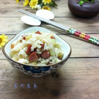 菜根炒饭—菜根剩饭华丽转身的做法 图解13 -->