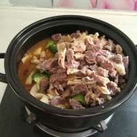 原汤咖喱牛腩锅(超详细步骤图)——冬季暖身的做法 图解12 -->