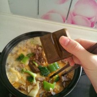 原汤咖喱牛腩锅(超详细步骤图)——冬季暖身的做法 图解15 -->