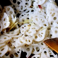 酸辣脆藕的做法 图解4 -->