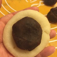 #松下面包机#好一个甜糯爽滑的红豆麻薯~的做法 图解9 -->