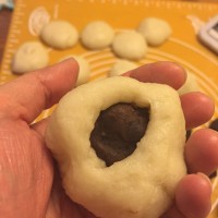 #松下面包机#好一个甜糯爽滑的红豆麻薯~的做法 图解10 -->
