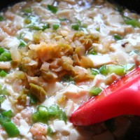 海鲜烩豆腐-乌江榨菜的做法 图解8 -->