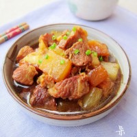 猪肉炖萝卜—冬季暖身的做法 图解12 -->