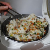 腊肉糯米饭,冬日护胃—冬季暖身的做法 图解20 -->