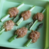 芦笋鸡肉棒的做法 图解6 -->