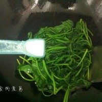 蒜蓉红薯苗的做法 图解7 -->