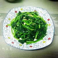 蒜蓉红薯苗的做法 图解8 -->