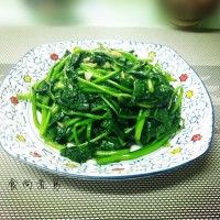 蒜蓉红薯苗的做法 图解9 -->