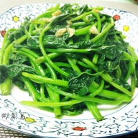 蒜蓉红薯苗的做法 图解10 -->