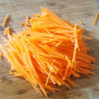 炝拌三丝——菁选酱油试用菜谱的做法 图解3 -->