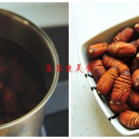 秋季江湖上最销魂的下酒菜干煸蛹的做法 图解2 -->