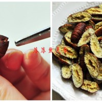 秋季江湖上最销魂的下酒菜干煸蛹的做法 图解3 -->