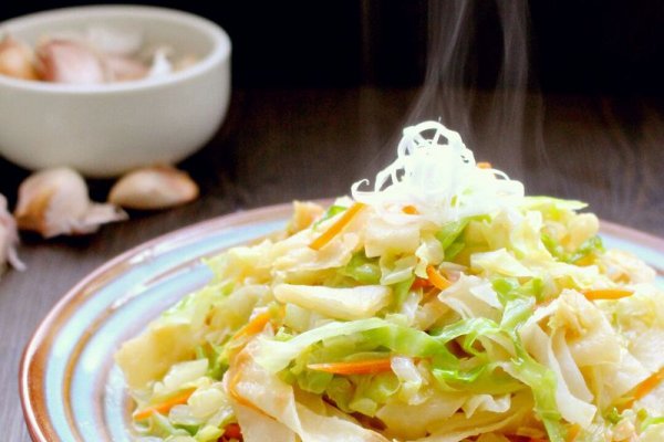 蒜香家常炒饼的做法