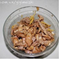 肉丝炒杏鲍菇的做法 图解4 -->