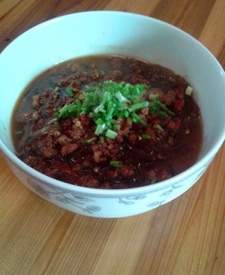 肉末粉条的做法