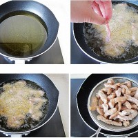 糖醋肉段的做法 图解3 -->