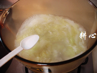 粉丝白菜汤的做法 图解8 -->