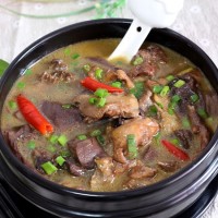 小鸡炖蘑菇-冬季暖身的做法 图解11 -->