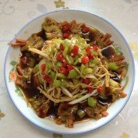 金玉良缘超级娃娃菜爱上金针菇的做法 图解5 -->