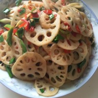 酸辣藕片的做法 图解5 -->