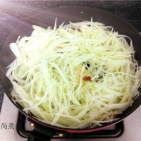 小炒木瓜丝的做法 图解5 -->