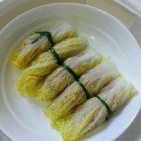白菜裹肉的做法 图解2 -->