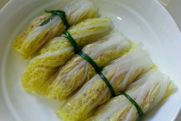 白菜裹肉的做法
