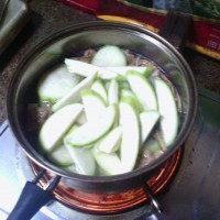 丝瓜豆腐汤的做法 图解5 -->