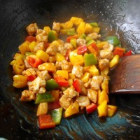 菠萝咕噜肉的做法 图解12 -->