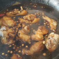 红烧猪脚(黄豆)的做法 图解3 -->