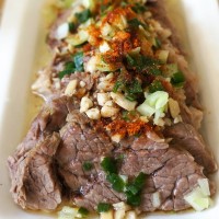 香辣凉拌牛肉的做法 图解5 -->