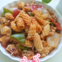 韩式辣酱鱿鱼卷的做法 图解8 -->