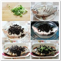 豉香十足的豆豉蒸鱼的做法 图解2 -->