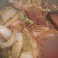 牛肉粉丝煲--牛腩白菜粉丝煲的做法 图解10 -->